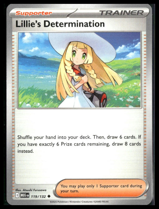 Lillie's Determination #119/132 Mega Evolution NM
