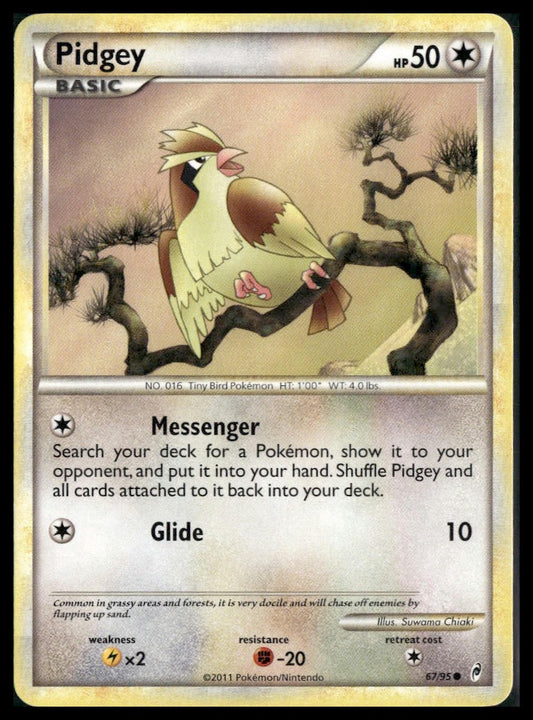 Pidgey #67/95 Call of Legends LP
