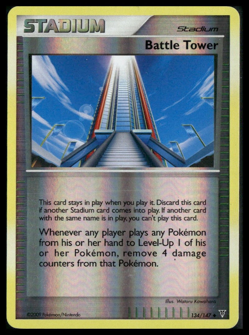 Battle Tower #134/147 Reverse Holo Supreme Victors LP