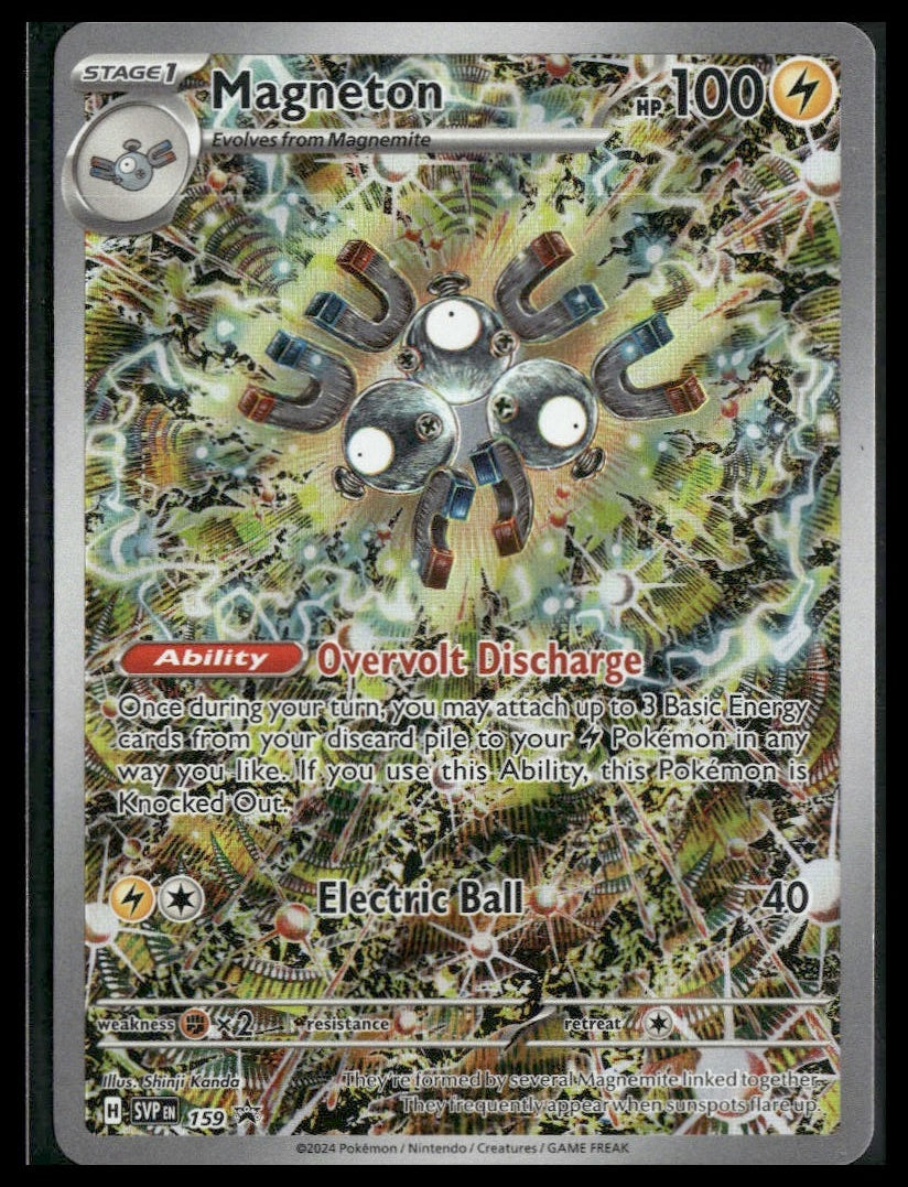 Magneton #159 Surging Sparks ETB Promo NM