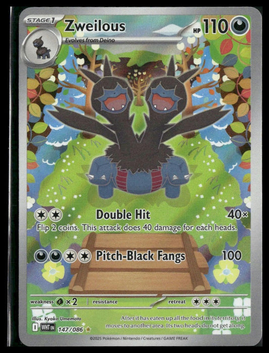 Zweilous #147/086 White Flare NM