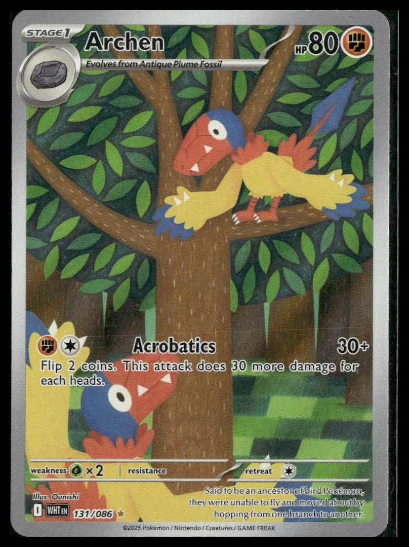 Archen #131/086 White Flare NM