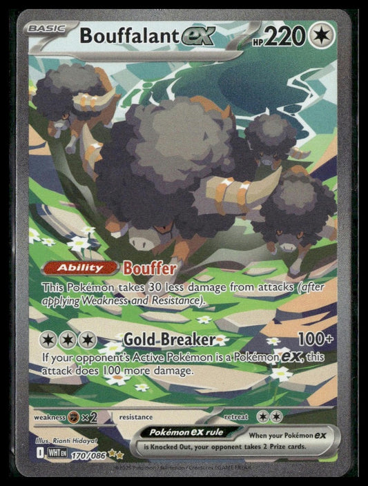 Bouffalant ex #170/086 White Flare VLP