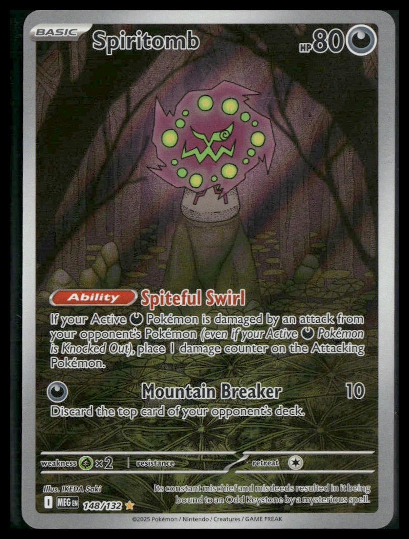 Spiritomb #148/132 Mega Evolution NM