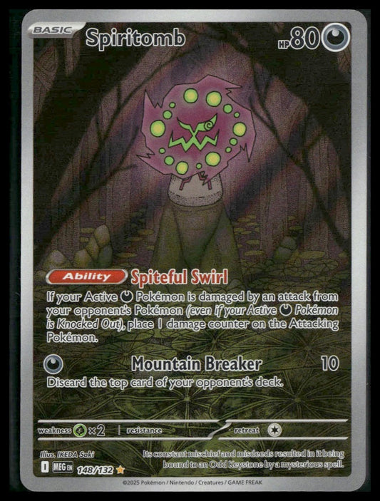 Spiritomb #148/132 Mega Evolution NM