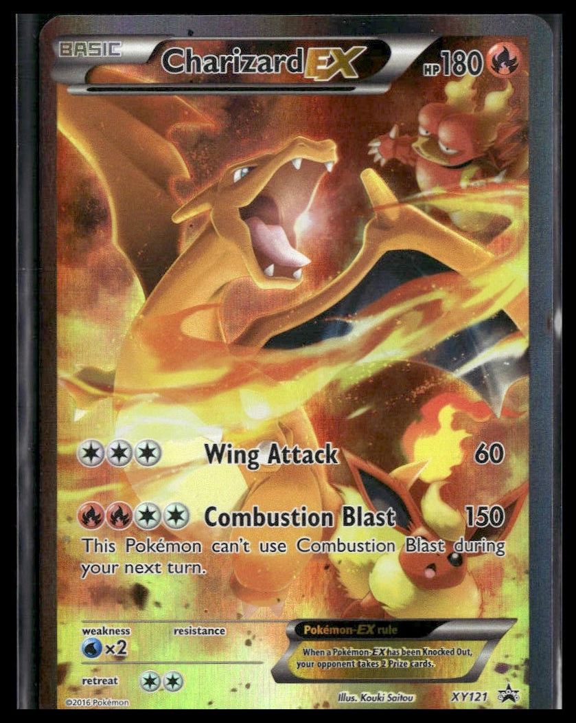 Charizard EX #XY121 XY Promos LP