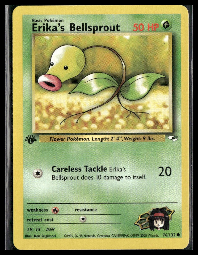 Erika's Bellsprout #076/132 Gym Heroes LP