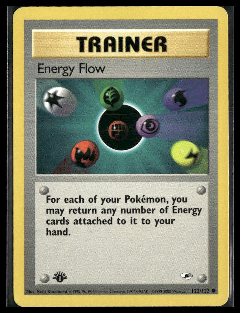 Energy Flow #122/132 1st Edition Gym Heroes VLP