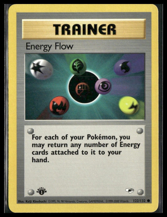 Energy Flow #122/132 1st Edition Gym Heroes VLP