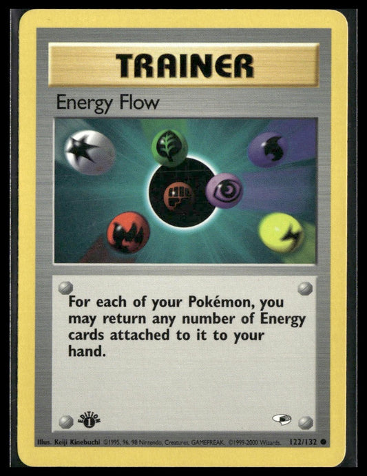 Energy Flow #122/132 1st Edition Gym Heroes VLP
