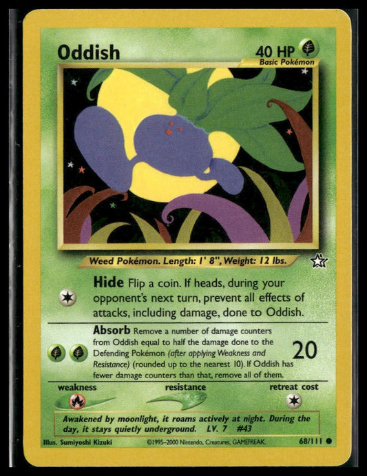Oddish #068/111 Neo Genesis LP