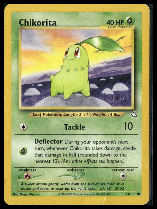 Chikorita #053/111 Neo Genesis HP