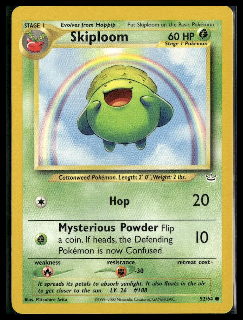 Skiploom #52/64 Mitsuhiro Arita Neo Revelation NM