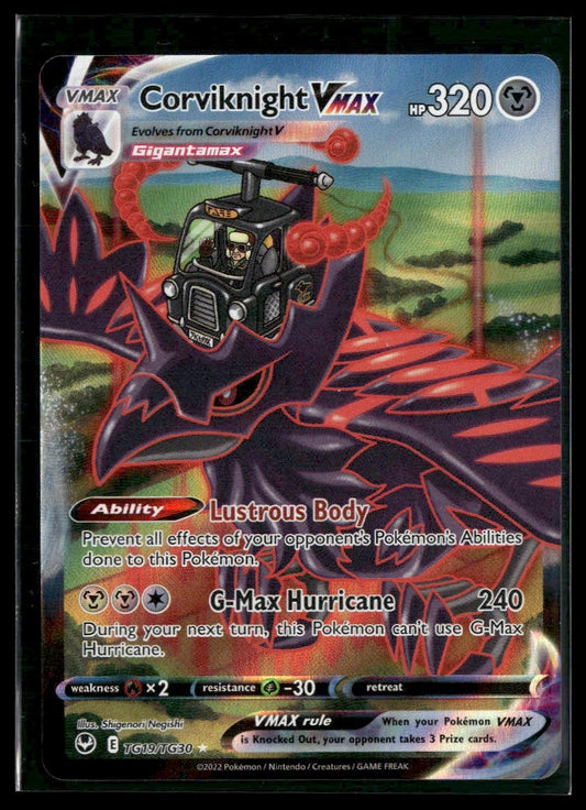 Corviknight VMAX #TG19/TG30 Silver Tempest Trainer Gallery NM