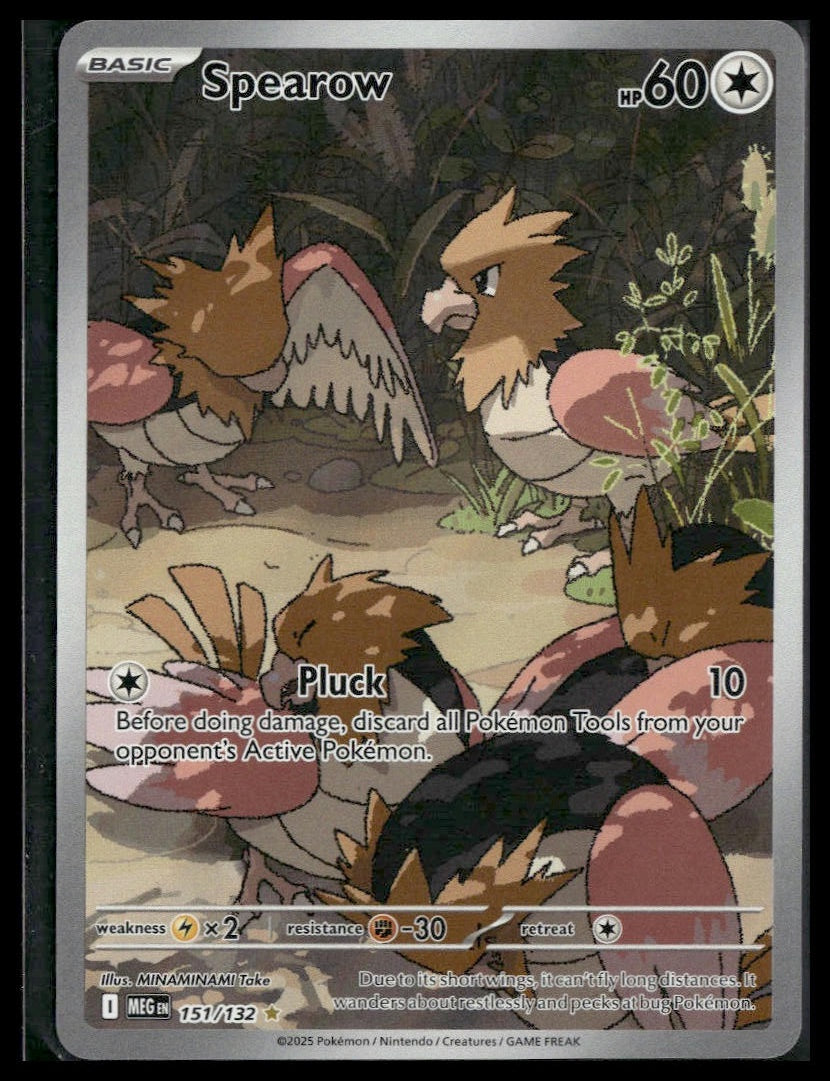 Spearow #151/132 Mega Evolution NM