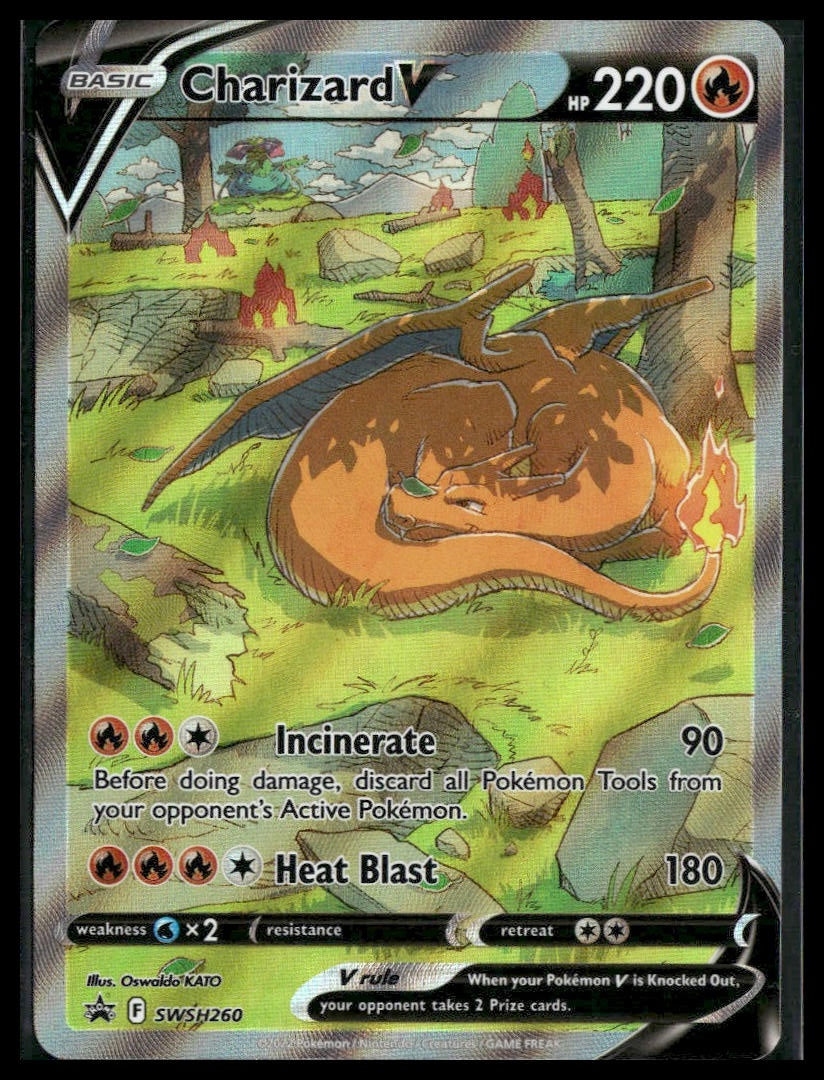 Charizard V #SWSH260 Sword & Shield Promo Cards NM