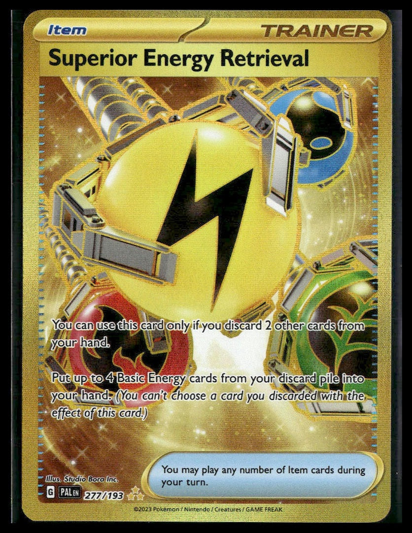 Superior Energy Retrieval #277/193 Paldea Evolved NM