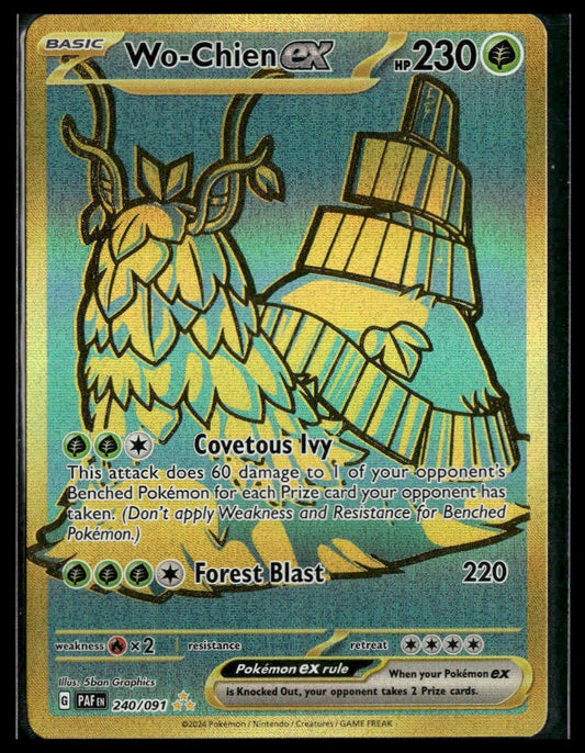 Wo-Chien ex #240/091 Paldean Fates NM