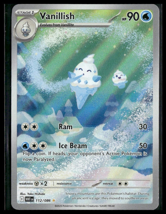 Vanillish #112/086 White Flare NM