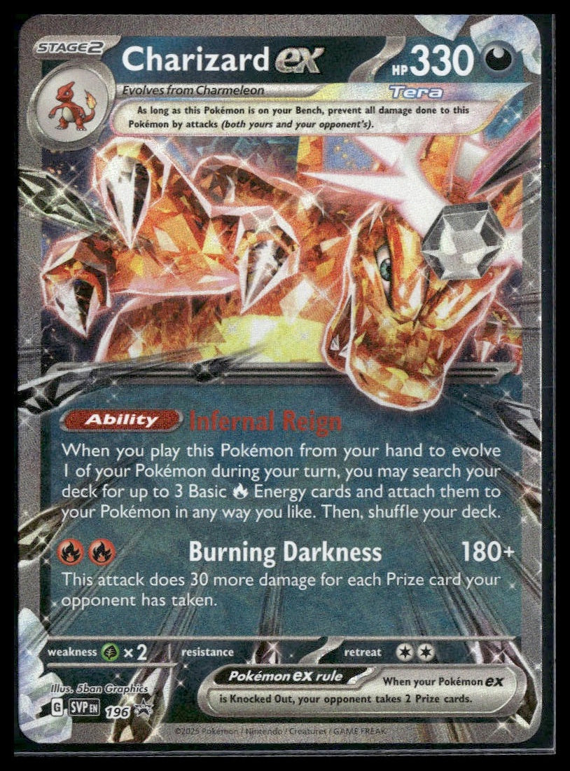 Charizard ex #196 Scarlet & Violet Promo Cards NM