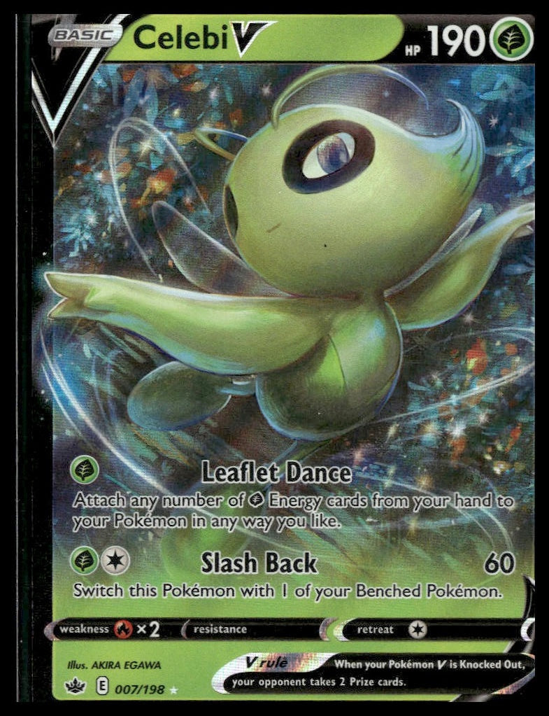 Celebi V #007/198 Chilling Reign NM