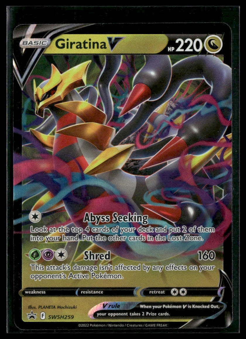 Giratina V #SWSH259 Sword & Shield Promo Cards NM