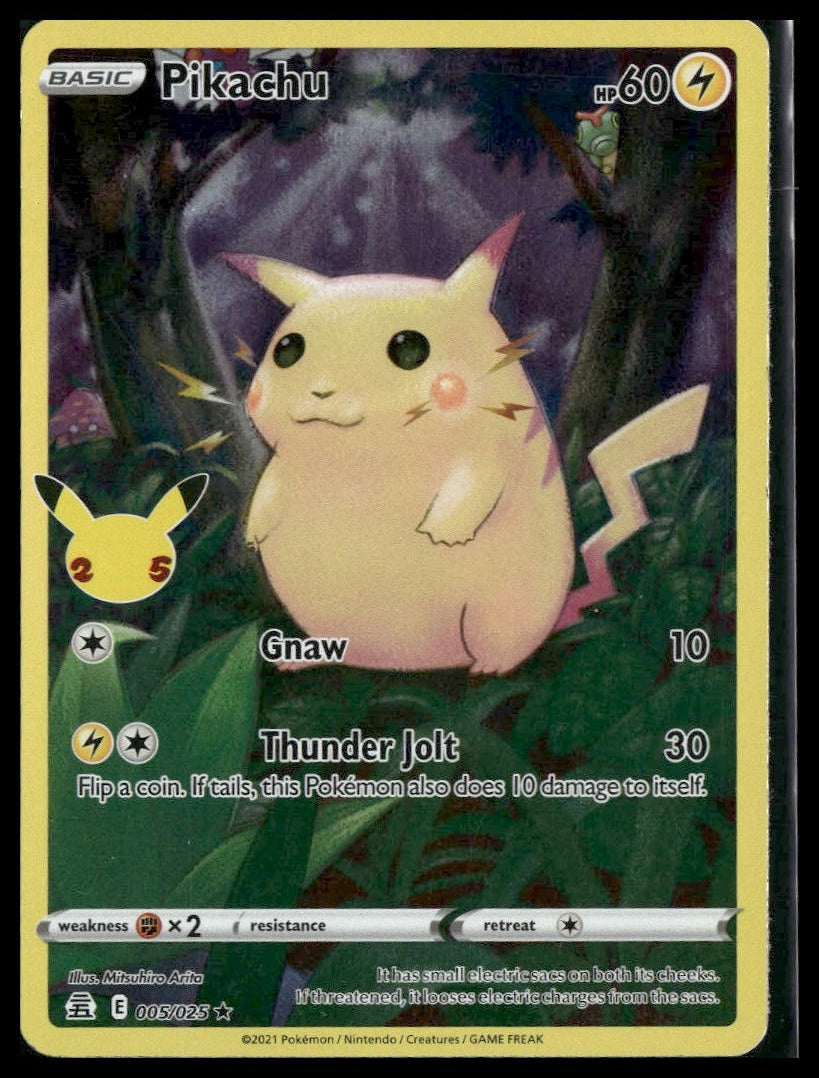 Pikachu #005/025 Celebrations VLP
