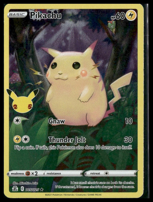 Pikachu #005/025 Celebrations VLP