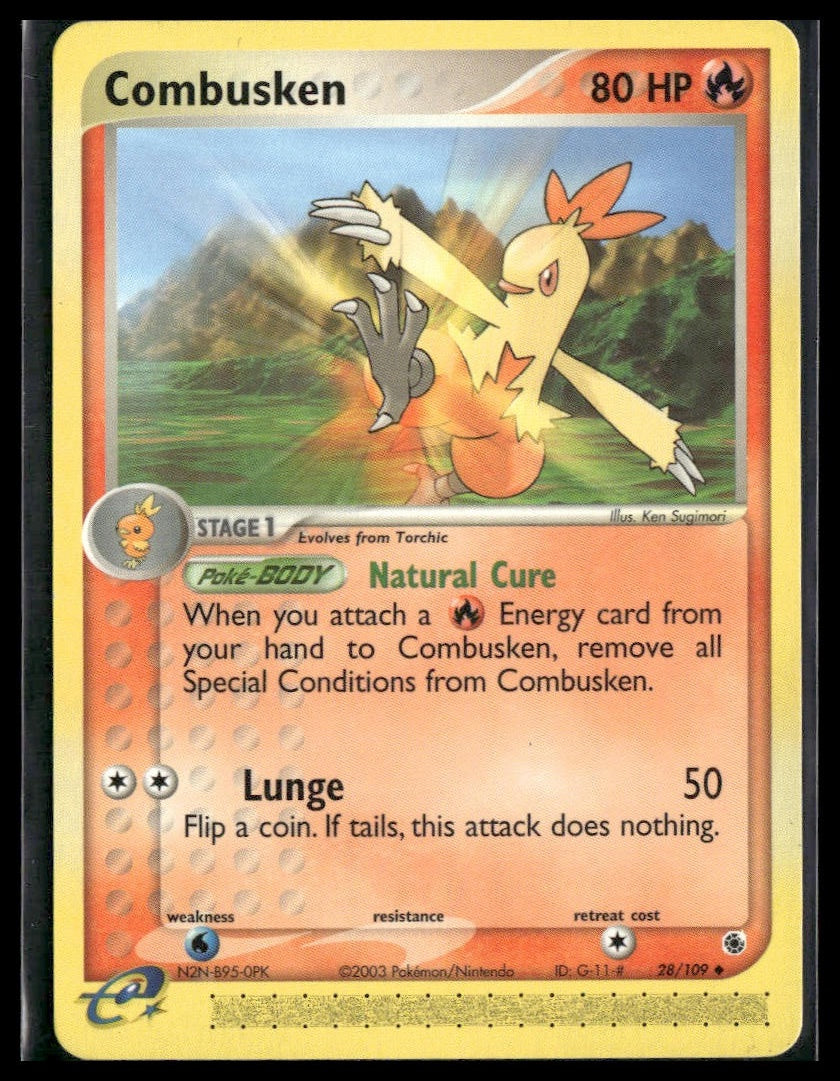 Combusken #28/109 Ruby and Sapphire LP