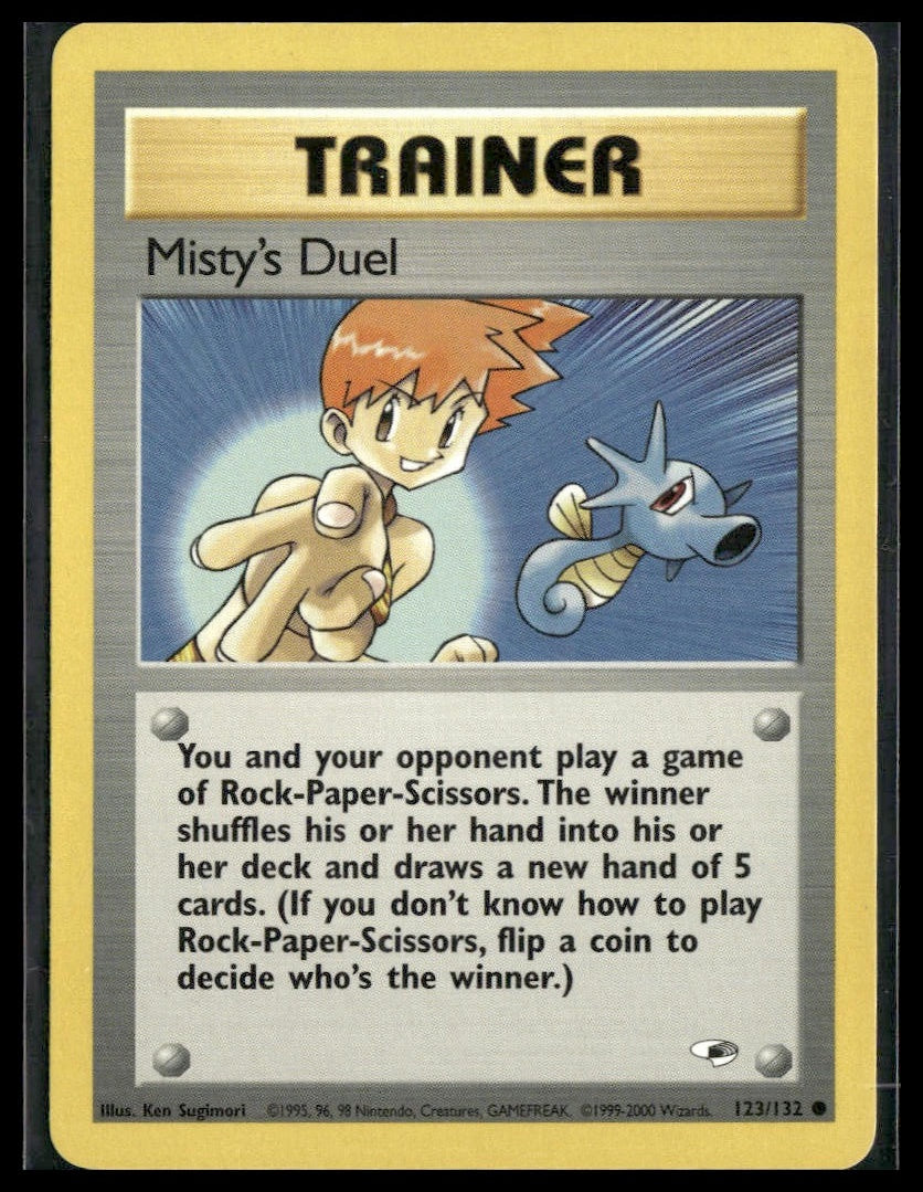 Misty's Duel #123/132 Gym Heroes LP