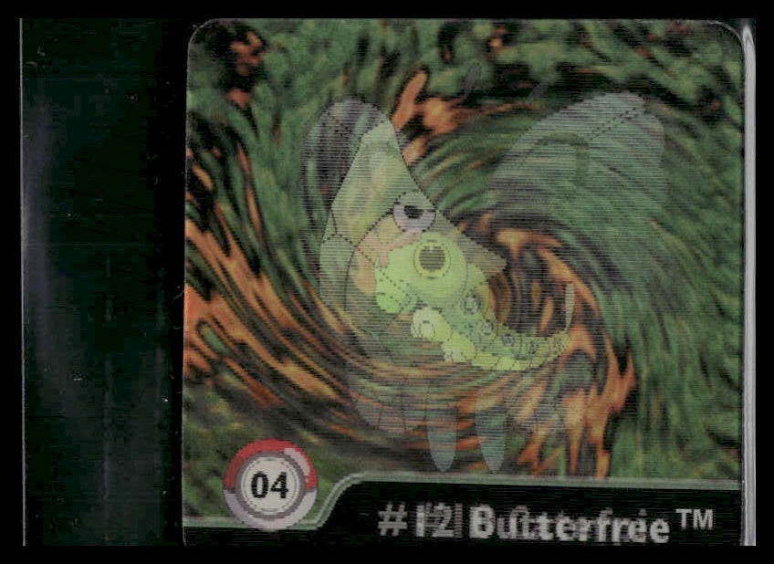 Caterpie / Metapod / Butterfree #4 Action Flipz Series One NM