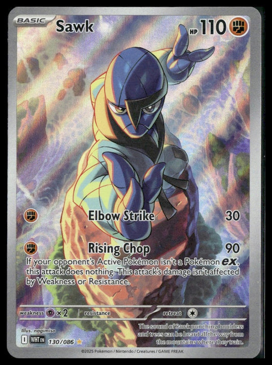 Sawk #130/086 White Flare NM