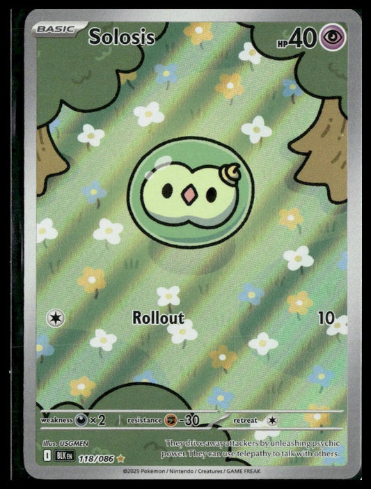 Solosis #118/086 Black Bolt NM