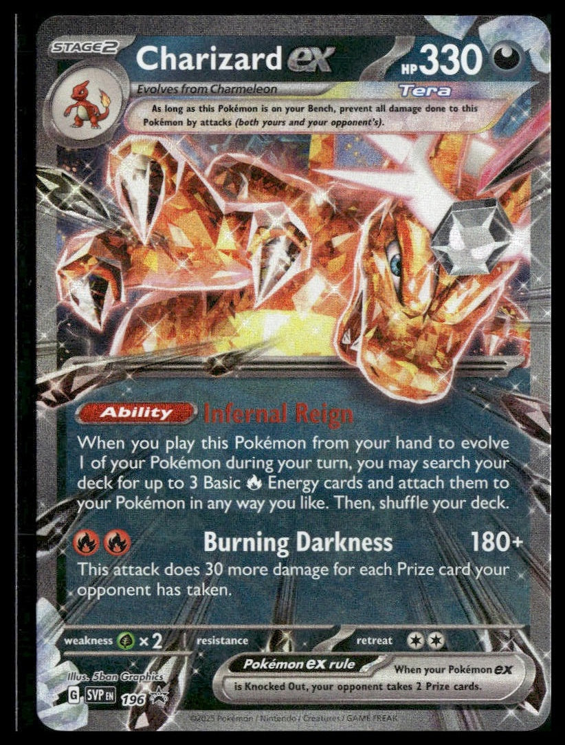Charizard ex #196 Scarlet & Violet Promo Cards NM