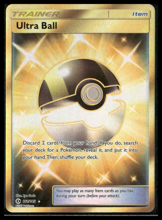 Ultra Ball (Secret) #161/149 SM Base Set NM