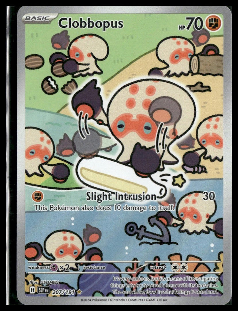 Clobbopus #207/191 Surging Sparks NM