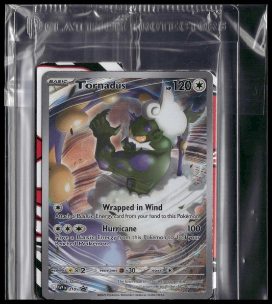Tornadus #210 SEALED White Flare ETB Promo NM