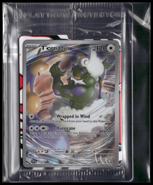 Tornadus #210 SEALED White Flare ETB Promo NM
