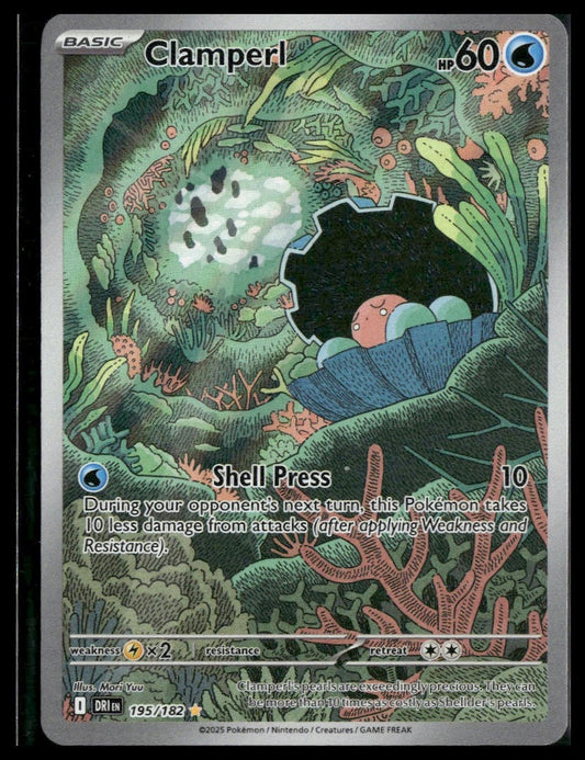 Clamperl #195/182 Destined Rivals NM