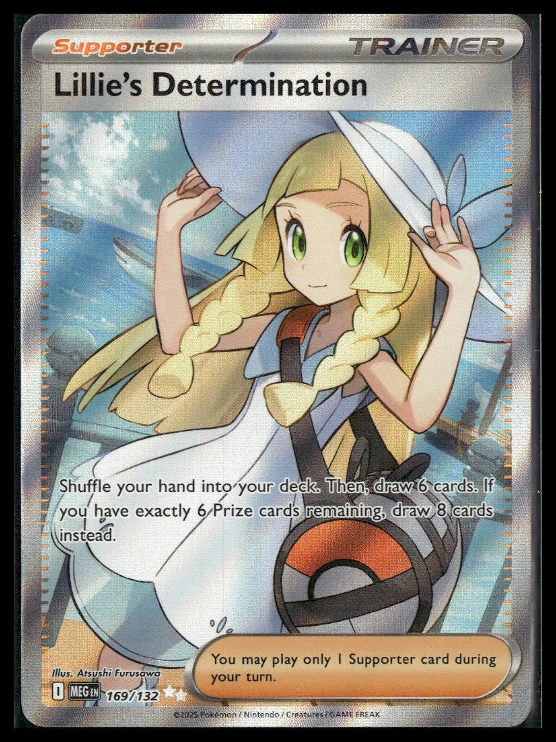 Lillie's Determination #169/132 Mega Evolution NM