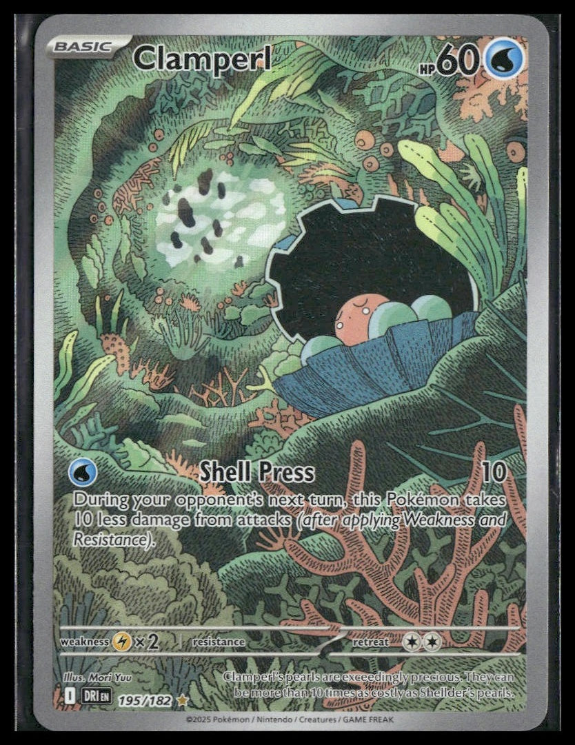 Clamperl #195/182 Destined Rivals NM