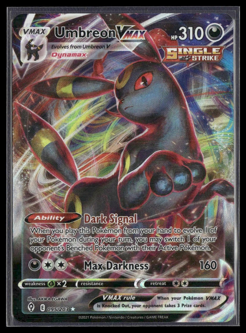 Umbreon VMAX #095/203 Evolving Skies NM