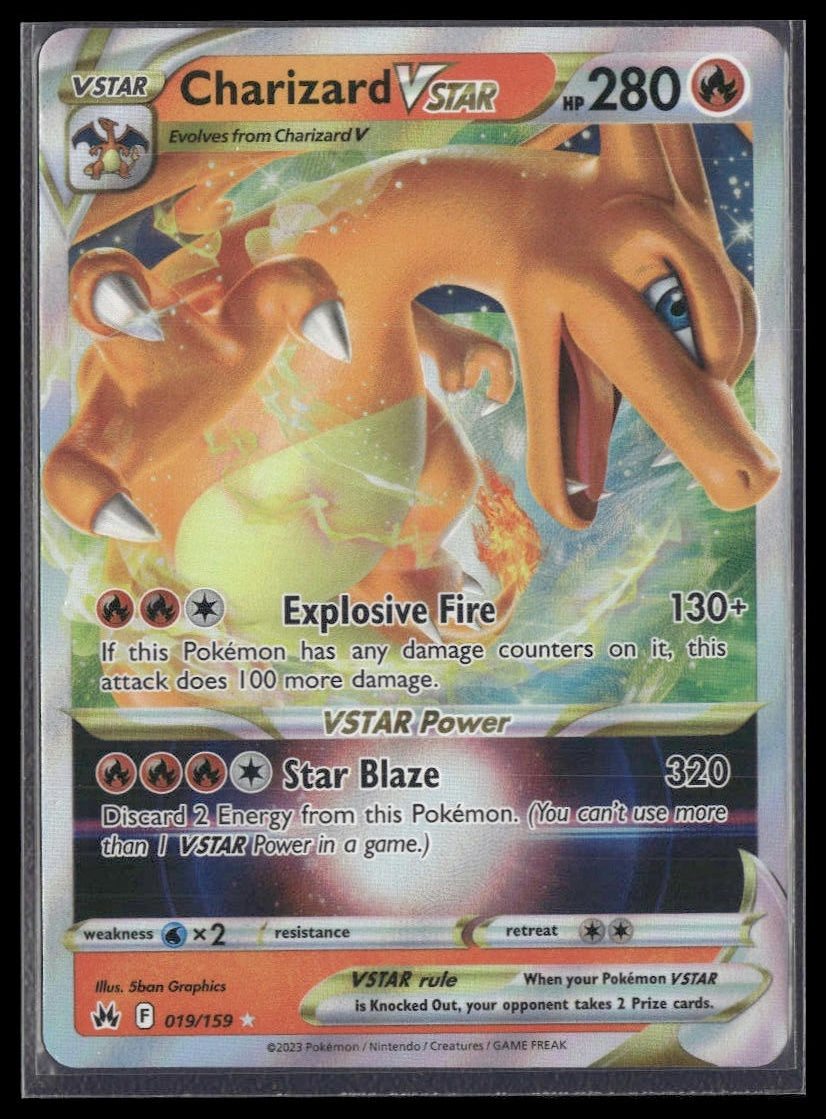 Charizard VSTAR #019/159 Crown Zenith NM