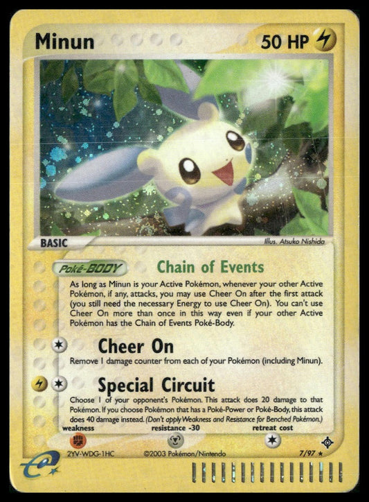 Minun #7/97 Dragon MP