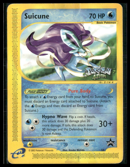 Suicune #53/53 WoTC Promo HP