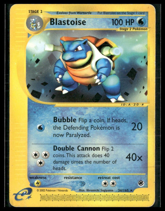 Blastoise #036/165 Expedition MP