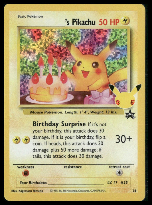 ______'s Pikachu #24/53 Celebrations: Classic Collection NM