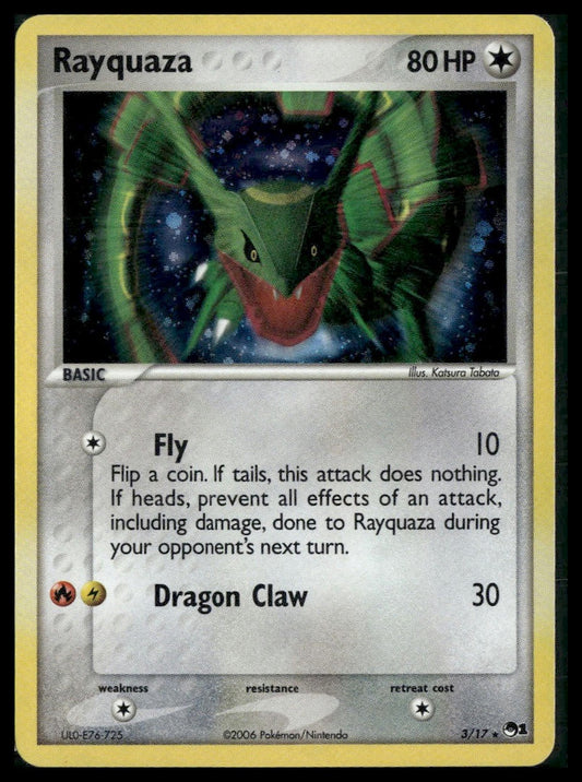 Rayquaza #003/017 POP Series 1 LP