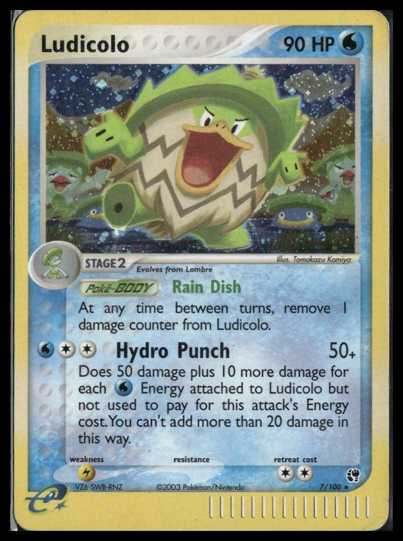 Ludicolo #7/100 Sandstorm MP