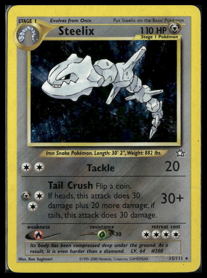 Steelix #015/111 Neo Genesis MP